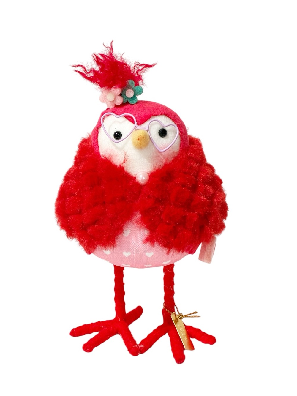 2025 Featherly Friends “FLOOF” Valentine’s Day Decorative Object Bird